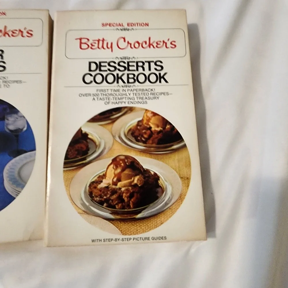 Betty Crocker Special Edition Cookbook collection from the 1970s Set Of 5‎